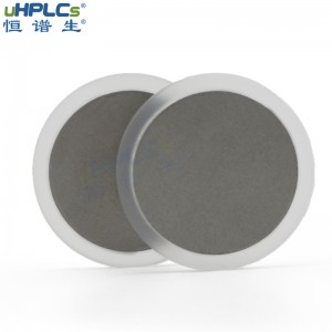 恒譜生HPLC在線過濾器PCTFE不銹鋼篩板液相色譜濾膜，OD22.4*ID19.0*H1.6