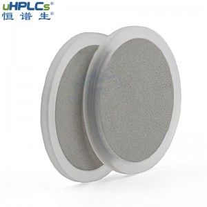 恒譜生HPLC在線過濾器PCTFE不銹鋼篩板液相色譜濾膜，OD22.4*ID19.0*H1.6